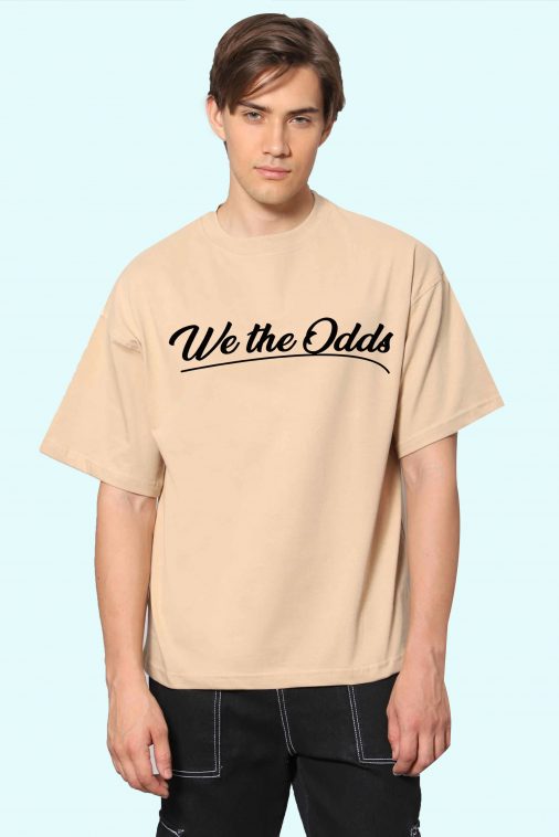 We The Odds Drop Shoulder T-Shirt - Image 2