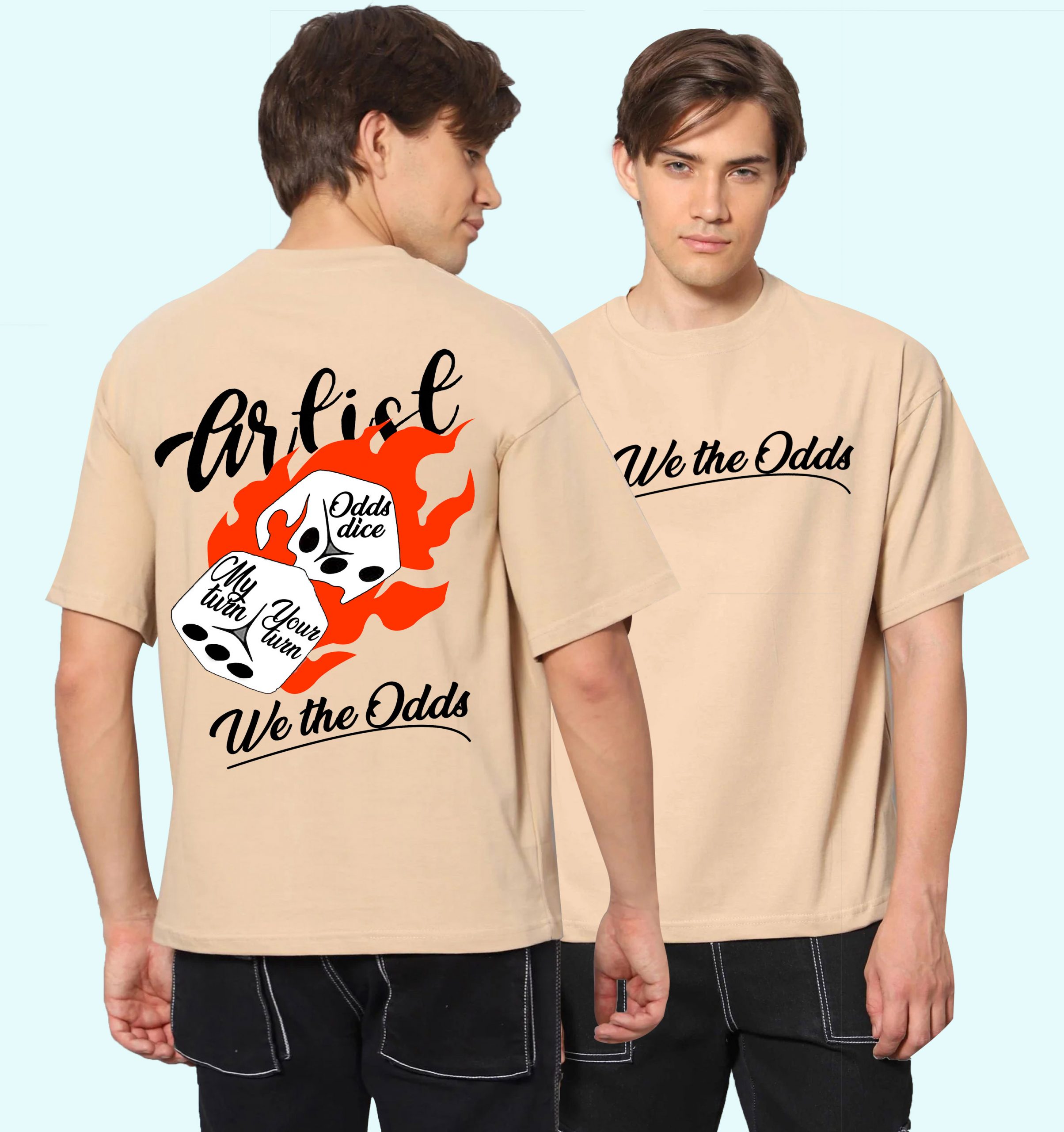 We The Odds Drop Shoulder T-Shirt